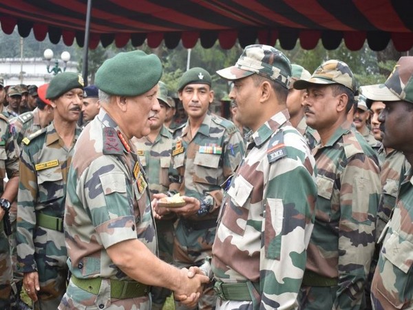 Army Chief General Bipin Rawat at the Eastern Command in Kolkata on Friday. Photo/Indian Army