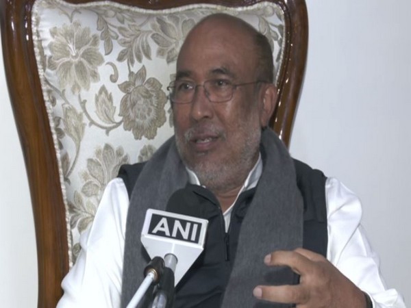 Manipur CM N Biren Singh. (ANI/ file photo)