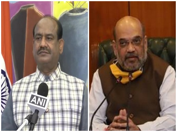 Lok Sabha Speaker Om Birla and Union Home Minister Amit Shah (File photo)