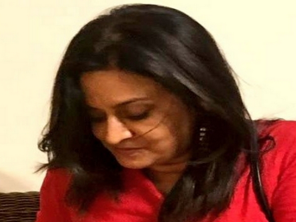 Bharati Chaturvedi, the spouse to Indian High Commissioner to Pakistan Ajay Bisaria. Photo/ANI 