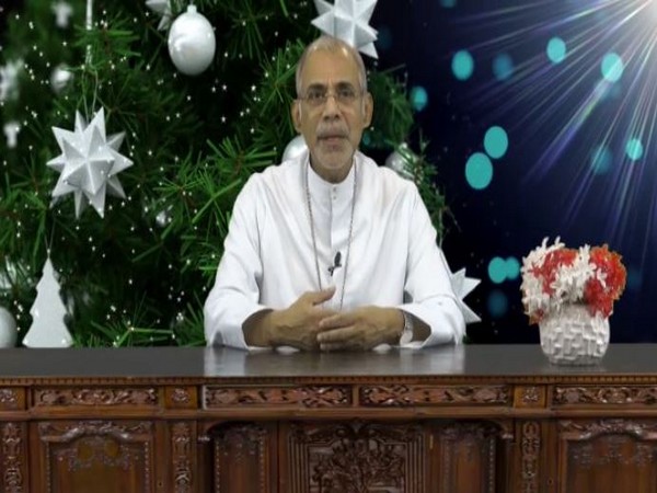 Archbishop of Goa and Daman, Filipe Neri Ferrao. 