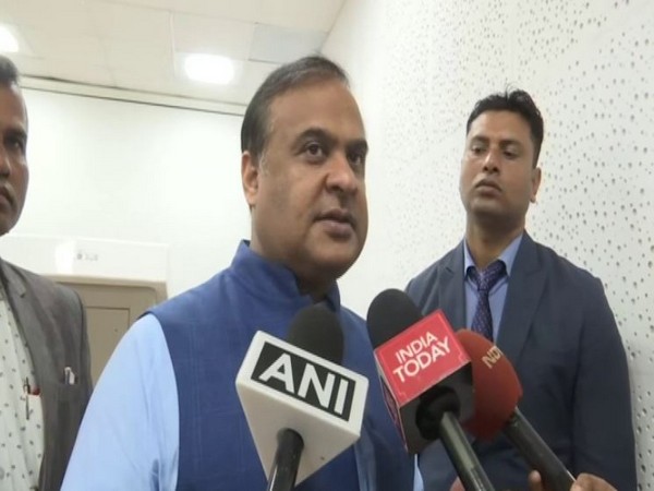 Assam Minister Himanta Biswa Sarma speaking to reporters in New Delhi on Tuesday. Photo/ANI