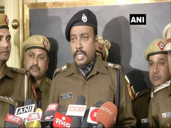 DCP south-east Chinmoy Biswal briefing media in New Delhi on Monday