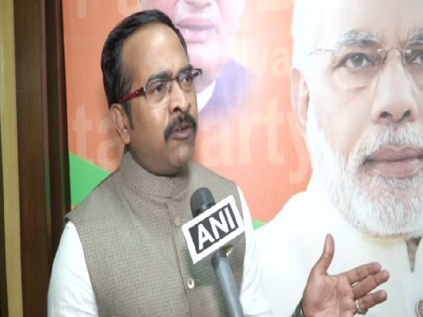 Telangana BJP Chief Spokesperson Krishna Sagar Rao speaking to ANI in Hyderabad on July 18. Photo/ANI. 