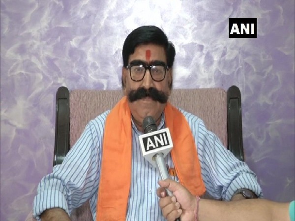BJP MLA Gyan Dev Ahuja speaking to ANI in Jaipur, Rajasthan on June 29.Photo/ANI