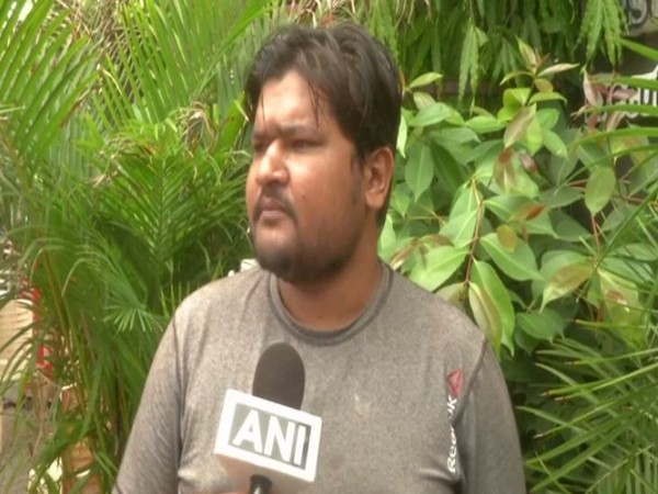 BJP worker Kripal Singh who fired outside Akash Vijayvargiya's office on Sunday. Photo/ANI