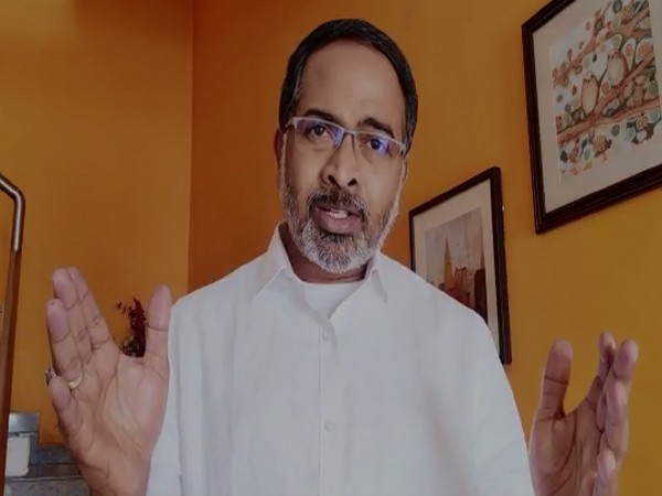 BJP chief spokesperson K Krishna Saagar Rao. (Photo/ANI)