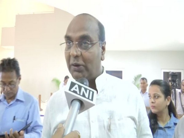 BJP MLA Vishwas Sarang speaking to ANI.