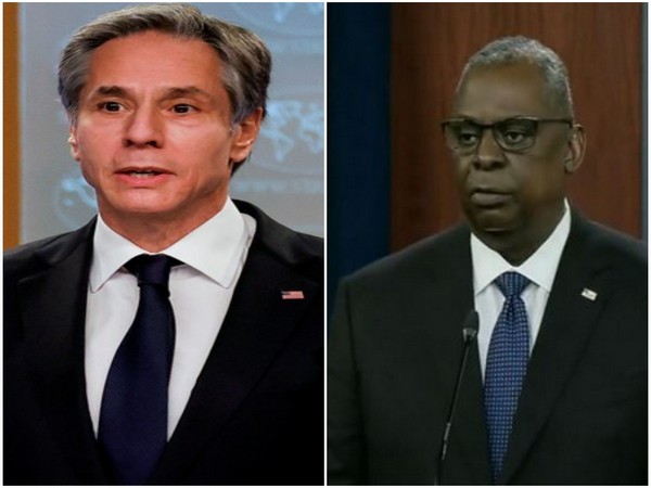 US Secretaries of State and Defence, Antony Blinken and Lloyd Austin