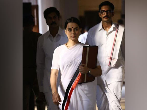 Kangana Ranaut in a still from 'Thalaivi' (Image Source: Instagram)