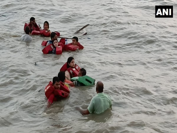  Boat capsizes in Chilika Lake in Odisha (Photo/ANI) 
