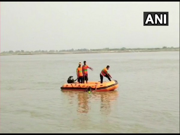 Rescue operation underway in the Naugachhia area of Bhagalpur. (Photo/ANI)