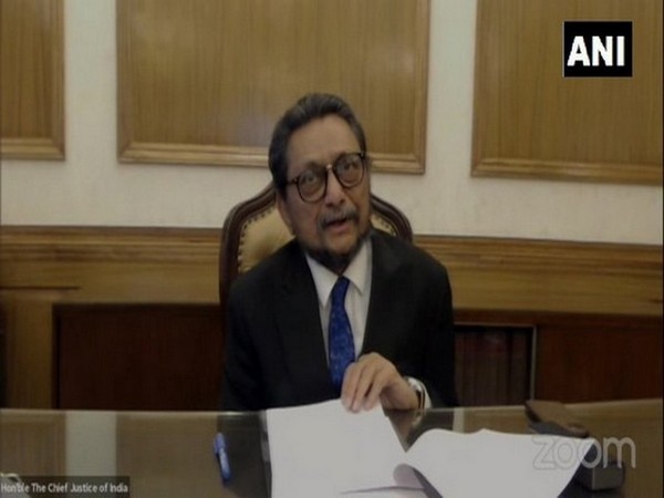 Outgoing CJI SA Bobde (Photo/ANI)