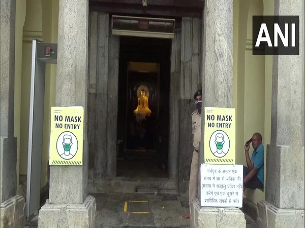 Visuals from the Mahabodhi Temple in Gaya. (Photo/ ANI)