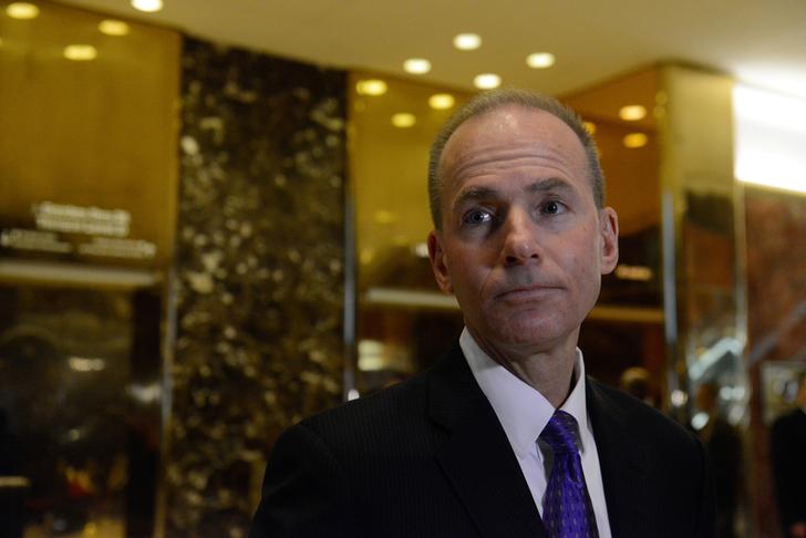 Boeing Chief Executive Officer Dennis Muilenburg (File Photo)