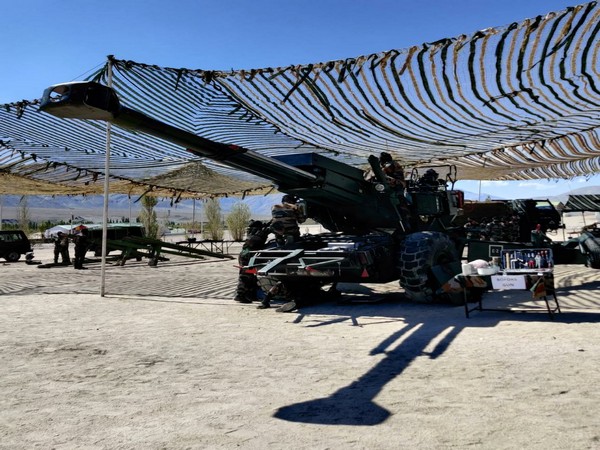 Bofors gun in Ladakh. 