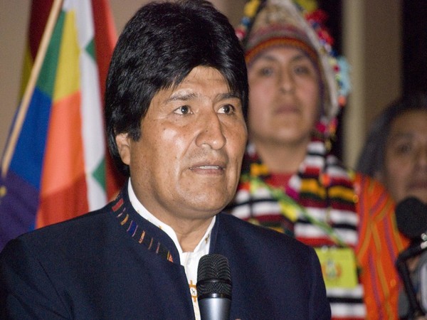 Former Bolivian President Evo Morales