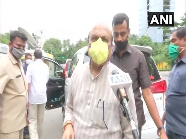 Karnataka Home Minister Basavaraj Bommai speaking to ANI in Bengaluru on Wednesday. 