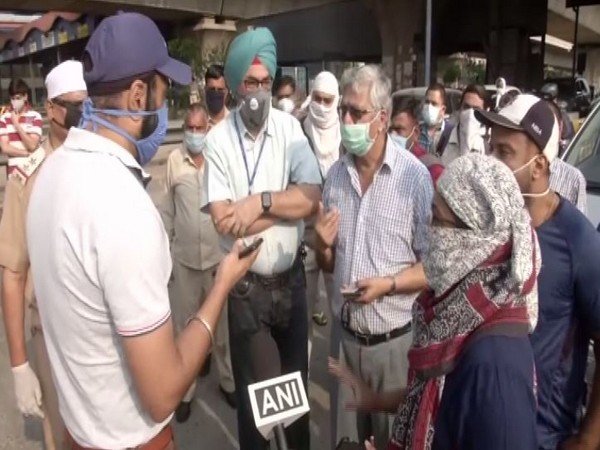 Chaos at Delhi-Faridabad border