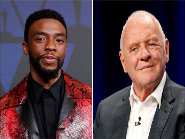 Chadwick Boseman and Anthony Hopkins 