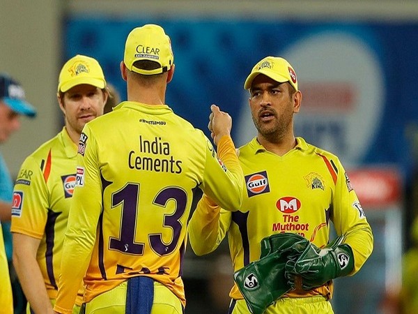 The Chennai Super Kings players celebrates after the win (Image: BCCI/IPL)