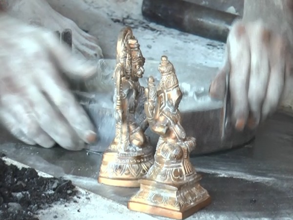 Visual od brass idols (Photo/ANI)