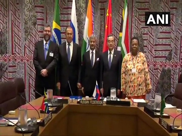 The BRICS meeting in New York on Thursday (file photo)