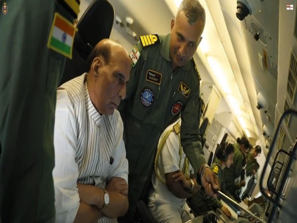 Defence Minister Rajnath Singh (Photo:Screengrab from Rajnath Singh/Twitter)