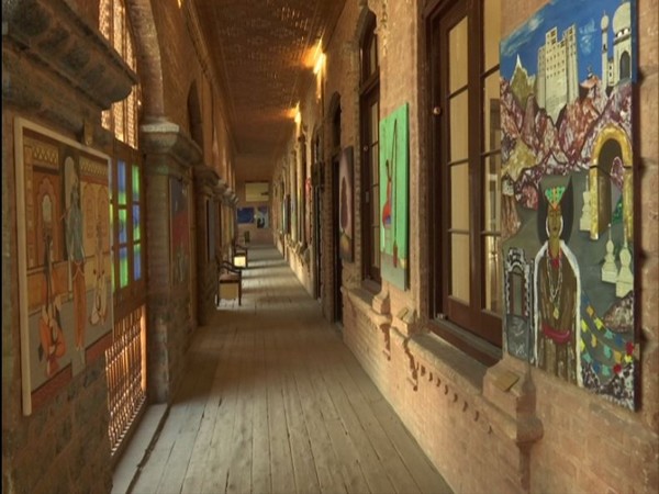 A visual from the art gallery set up by the Jammu and Kashmir administration. (Photo/ANI)