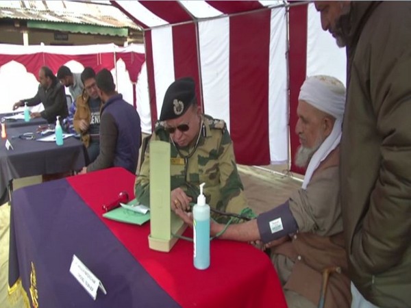 Visual from the medical camp in Poonch. 