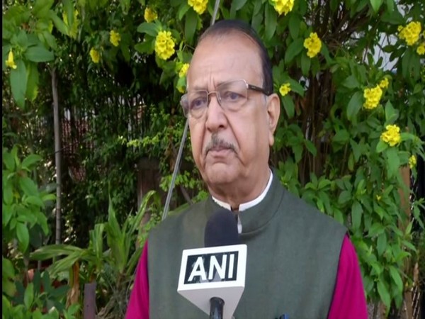 BSP National Spokesperson Sudhindra Bhadoria speaking to ANI on Sunday. Photo/ANI