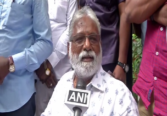 BSP MLA N Mahesh speaking to ANI in Bengaluru, Karnataka on July 24. Photo/ANI