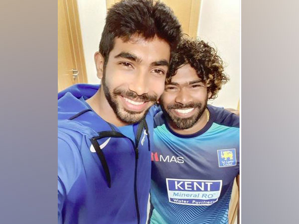 Jasprit Bumrah with Lasith Malinga (Photo/ Jasprit Bumrah Instagram)