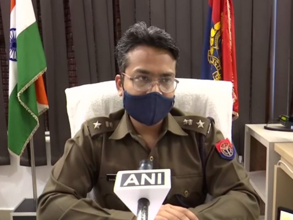 Sankalp Sharma, SSP Budaun (Photo/ ANI)