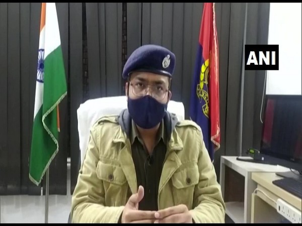 SSP Budaun, Sankalp Sharma speaking to ANI on Tuesday. (Photo/ANI)