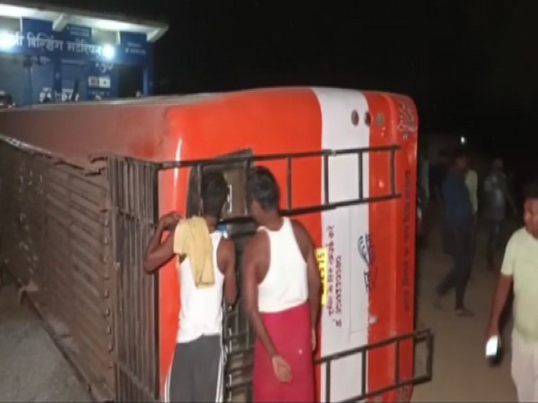 A visual from the site of the accident. (Photo/ANI) 