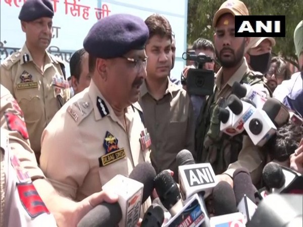 Jammu and Kashmir DGP Dilbagh Singh (Photo/ANI)