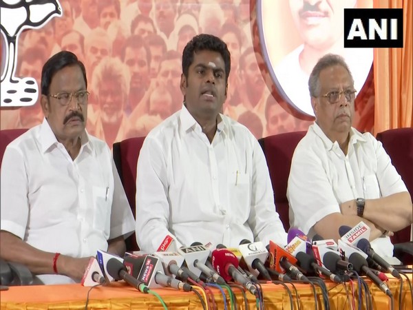 Tamil Nadu BJP Chief K Annamalai (Photo/ANI)