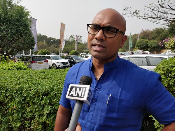 BJP MP Arvind Dharampuri speaking to ANI on Friday (Photo/ANI)