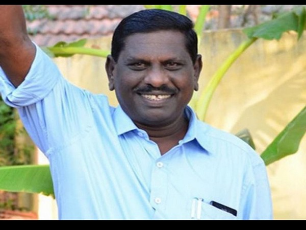 Kongad MLA from Palakkad district KV Vijayadas (Photo/ANI)