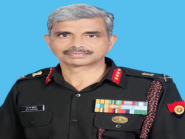 Lieutenant General Manoj Kumar Katiyar (Photo/ANI)