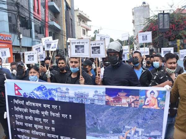 Protests break out in the Nepali capital in Kathmandu on Wednesday