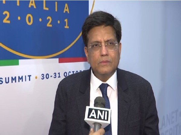 India's G20 Sherpa and Union Commerce Minister Piyush Goyal speaking to ANI on Sunday. (Photo/ANI)