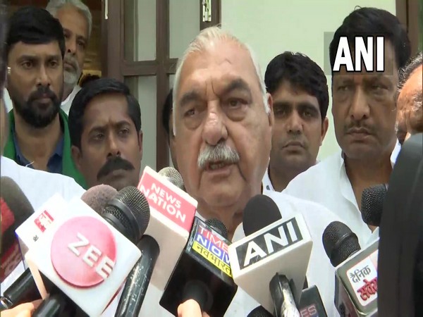 Senior Congress leader and former Haryana Chief Minister Bhupinder Singh Hooda (Photo/ANI)