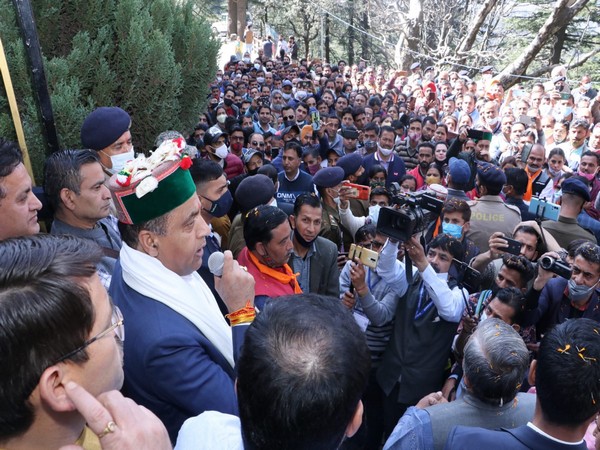 Himachal Pradesh Chief Minister Jai Ram Thakur (Photo/ANI)
