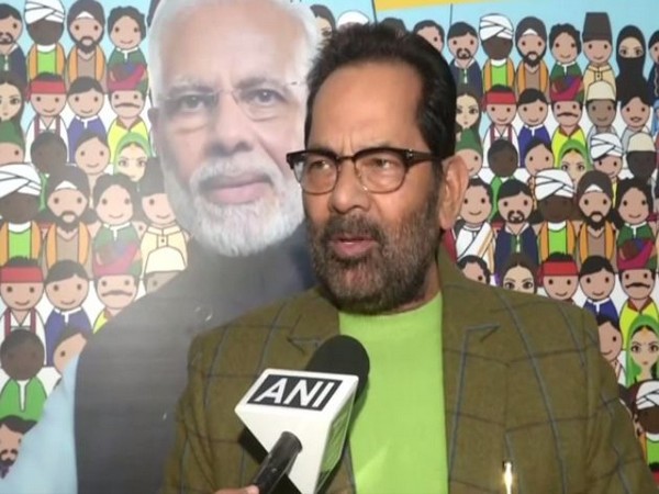 Union Minister for Minority Affairs Mukhtar Abbas Naqvi