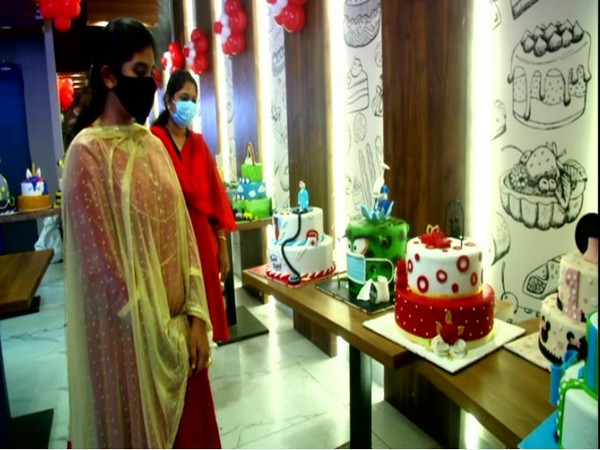 Cake exhibition held in Coimbatore (Photo/ANI)