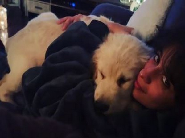 Camila Cabello with pet Tarzan (Image Source: Instagram)