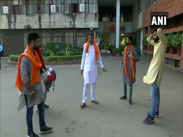 Street play organised by PPCB and SIAM in Punjab on issue stubble burning. Photo/ANI