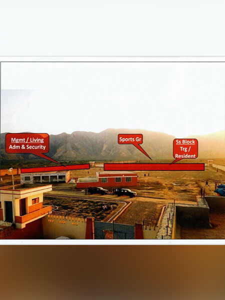 Picture of a Pakistani deradicalisation camp near the city of Peshawar